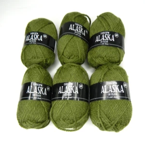 DROPS Alaska Aran 100% Wool Knitting and Crochet Yarn Lot of 6 - Picture 1 of 4