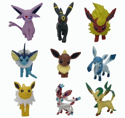 Vintage Sylveon Flareon Tomy Eevee Glaceon Umbreon Espeon Vaporeon Leafeon Cover