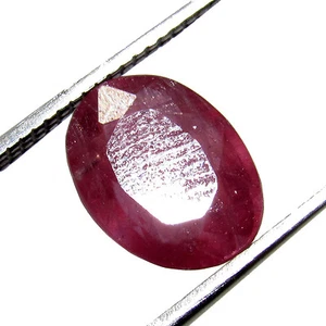4.80Cts Natural Certified Madagascar Pink Ruby Loose Oval Cut Gemstone CH 4462 - Picture 1 of 4