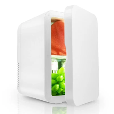 8L Portable Mini Fridge Table Top Electric Small Cooler Bedroom Ice Box Office - Image 1 of 4