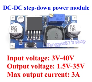 DC-DC LM2596 Step Down Adjustable Power Supply Module CC-CV LED Drive LED Driver - Picture 1 of 2