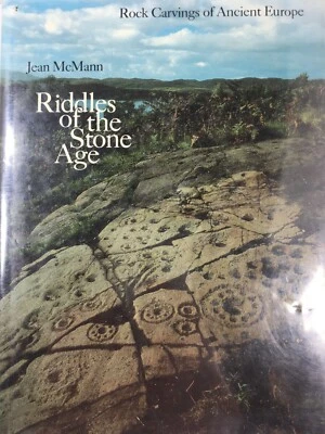 Riddles of the Stone Age Vintage Book 1980 Jeaqn McMann Carvings Ancient Europe - Image 1 of 4