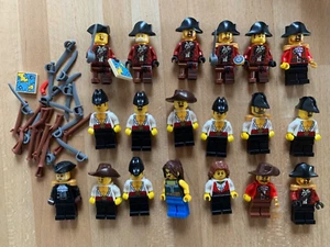 Lego Piraten Figuren Kapitän Musketier passt zu Blauröcke 10320 Soldaten etc. - Bild 1 von 10