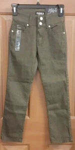 Thrill Olive Jeans Boys Size 6X NWT - Picture 1 of 4