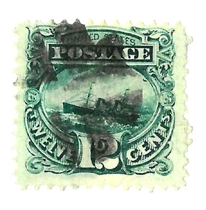 EAS_STAMPS US #117 USED SCV $140.00 - Picture 1 of 1