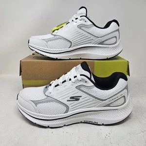 Skechers Go Run Consistent 2.0 White Silver Athletic Shoes / 220868 / Men's 10.5 - Picture 1 of 6