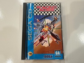 Racing Aces (Sega CD, 1993) CIB Complete in Box w Manual + Reg + Foam LN MINT!