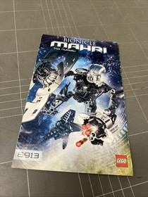 VINTAGE TOY LEGO MANUAL INSTRUCTIONS BOOKLET BIONICLE MAHRI 8913