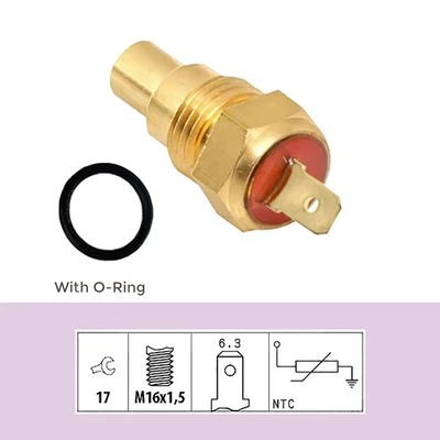 Coolant Temperature Sensor for Subaru Leone Brumby Xt (Ea81 Ea82 Ea71 Ea63) Flat - image 1 of 4