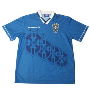 Vintage 1994-96 Umbro Brasil Away Jersey - L - Bild 1 von 6