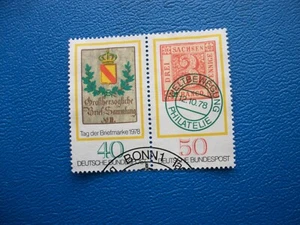 BRD, 1978, Michel: 980 - 981, set, giorno del francobollo, timbrato - Foto 1 di 1