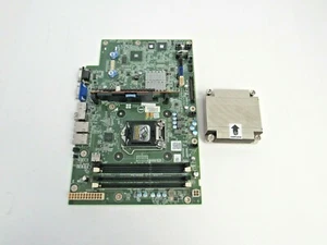 Dell 81N4V PowerEdge R220 Motherboard w/ Heatsink and Riser Card 71-5 - Picture 1 of 11