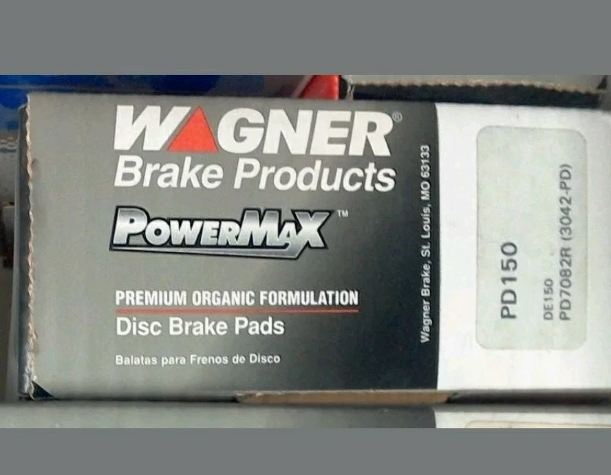 Pastilha de freio Wagner PD150 (PD7082) compatível com Ford, Mercury 1979-1981 - Imagem 1 de 1