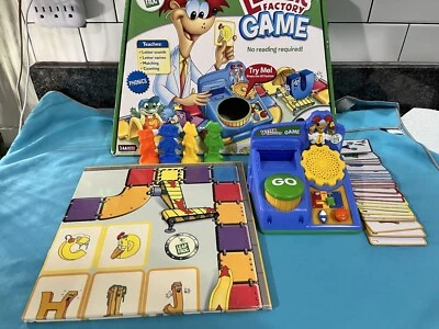 USED VINTAGE LEAP FROG Letter Factory Board Game, Complete and Working - Image 1 of 4