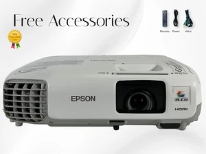 2700 ANSI 3LCD Projector Portable for PowerPoint Video Presentation HDMI Bundle - Picture 1 of 6