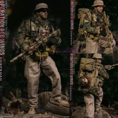DAMTOYS 1/6 78084 NAVY SEALS SDV TEAM 1 Corpsman Operation Red Wings Action Figu - Image 1 of 4