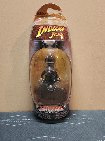 Indiana Jones Titanium Series Mutt's Custom Motorcycle Diecast Vehicle Cover