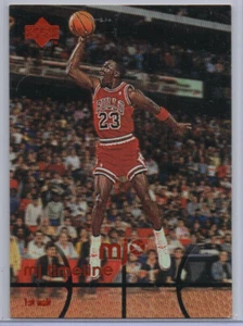 1998 Upper Deck MICHAEL JORDAN MJ Timeline #8 GOAT 🐐 LAST DANCE Early DUNK !!! - Picture 1 of 2