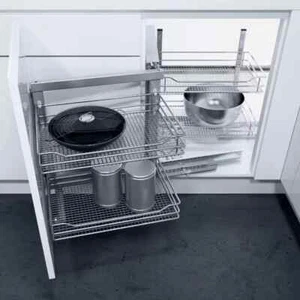 Magic Corner Vauth Sagel Pull & Swing Out Unit Soft Close For 900 1000mm Unit LD - Picture 1 of 5
