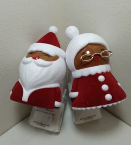 Bath & Body Works Set Spina Wallflower Natale Tinta Scura Babbo Natale e Signora Clause - Foto 1 di 3