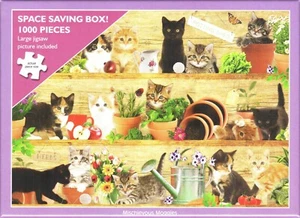 Rompecabezas de 1000 piezas Otter House - Moggies traviesos - Imagen 1 de 1