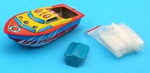 Authentic Models Powerboat one Candle Power - Blechspielzeug Kerzenantrieb - Bild 1 von 5