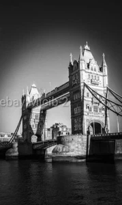 Black & White Digital Photo of Tower of London - Picture 1 of 1