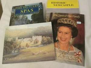 Lot 4 British Books Historic Newcastle Frank Graham, Spencers on Spas, Queen - Imagen 1 de 11