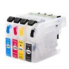 Empty Refillable Ink Cartridges for Brother LC203 LC205 MFC-J4620DW MFC-J5520DW