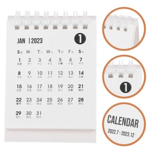 Mini Tischkalender Büro Dekorativer Mini-Kalender Schreibtischdekorationen - Bild 1 von 12