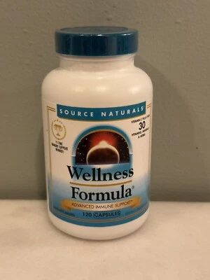 Fórmula de bienestar Source Naturals apoyo inmunológico avanzado - 120 cápsulas - caducidad 27/11 Foto 1 de 2