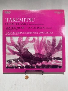 Takemitsu Coral Island Water Music ~ 1969 RCA Victrola VICS-1334 LP - Picture 1 of 4