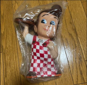 Big Boy Bobby Piggy Bank Figure Doll Japan Limited Toy Ornament Doll Steak ver. - Picture 1 of 4