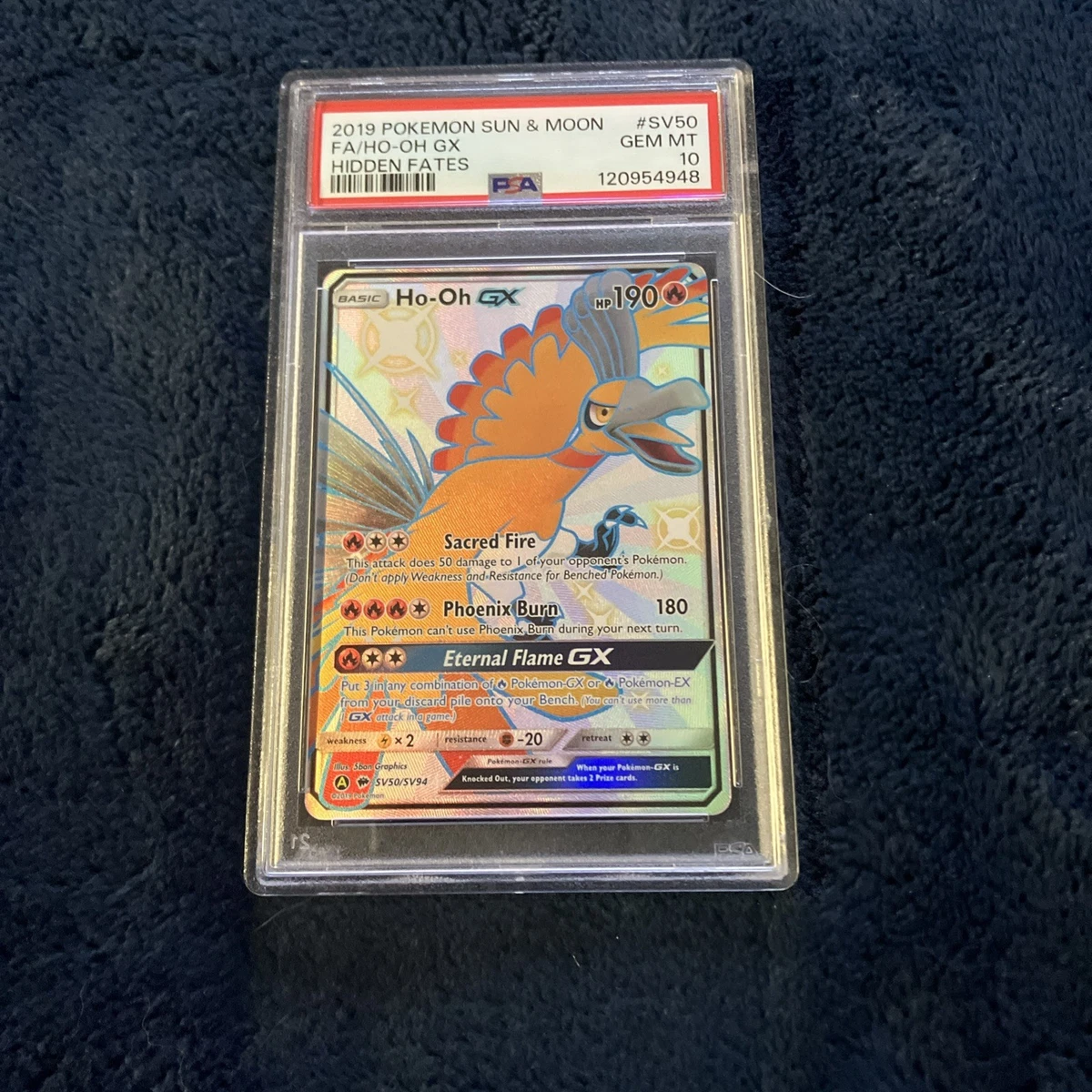 ホウオウ Ho-oh #250 PSA 10 Ho-Oh Pokémon TCG Professional Sports Authenticator (PSA) Grade 10