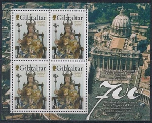 GIBILTERRA 2009 Nostra Signora d'Europa BF MNH** - Picture 1 of 1