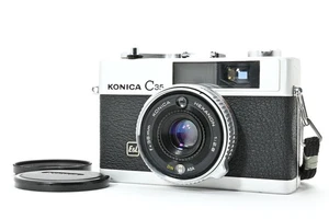 【Exc+3】Konica C35 E&L Hexanon 2.8 38mm Film Camera From JAPAN - Picture 1 of 12