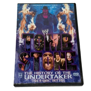 WWE Tombstone The History of the Undertaker DVD OOP 2005 3-Disc Set Insert WWF - Picture 1 of 17