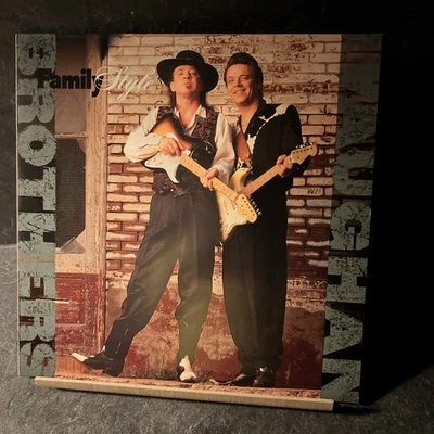 The Vaughan Brothers Family Style Epic Vinyl LP NEUZUSTAND - Bild 1 von 2