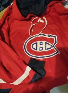 Fantastics Montreal CANADIANS hoodie Laced Up Mens 4xl - Picture 1 of 5
