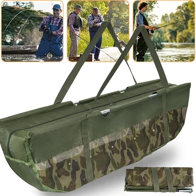Wiegeschlinge mit Reissverschlüssen Karpfensack Floating Schlinge Wiegesack - Bild 1 von 4