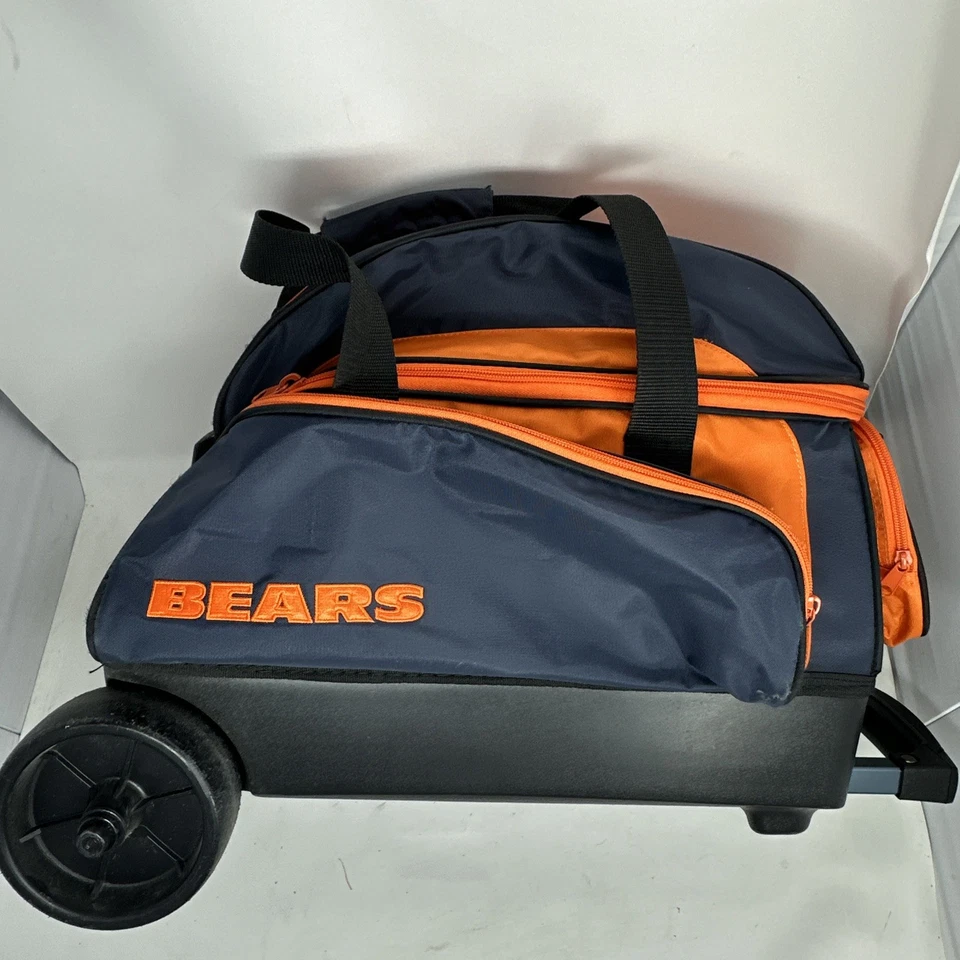 Сумка для боулинга KR Strikeforce NFL Chicago Bears 2 шара на роликах - Изображение 1 из 4