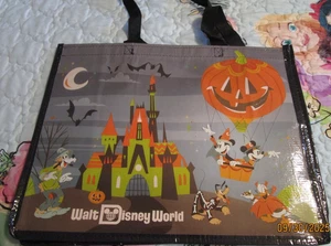2025 Disney World Parks Halloween Süßes oder Saures Tragetasche groß 17 x 13 Zoll - Bild 1 von 3