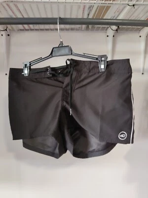 Pantalones cortos de tabla NWoT O'Neill Juniors sin forro con cordones negros talla 5 $50 10HL146 Foto 1 de 2