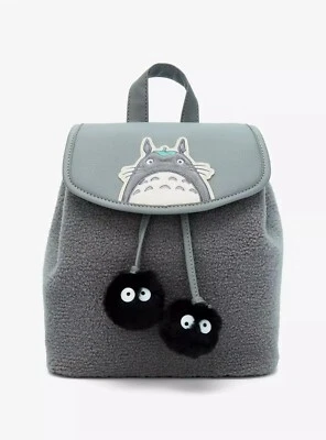 Mini Mochila Slouch Studio Ghibli® My Neighbor Totoro Sherpa Nueva Sellada Foto 1 de 4