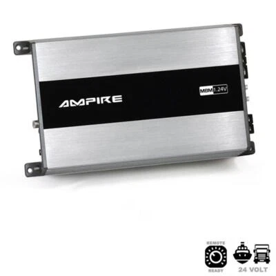 AMPIRE MBM1.24V-4G 1-Kanal Mono Endstufe Verstärker 24 Volt für LKW, Bus, Boot - Bild 1 von 4
