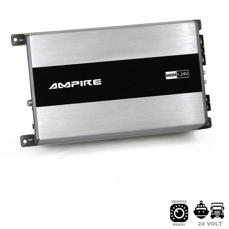 AMPIRE MBM1.24V-4G 1-Kanal Mono Endstufe Verstärker 24 Volt 500 Watt Class D