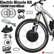 48v Front Wheel Electric Bicycle Motor Conversion Kit 1000w E Bike Cycling Hub