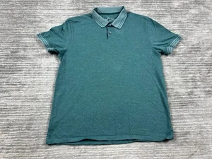 Marc Anthony Polo Shirt Mens Large Green 100% Cotton Shortsleeve - Picture 1 of 9