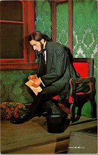 Postcard~Philadelphia Pa.~American Wax Museum~Abraham Lincoln~Fifth Street