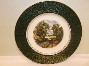 Placa de gabinete A Homer Laughlin Amsterdam Holland Constable the Cornfield - Imagen 1 de 8